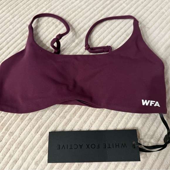 White Fox Boutique Other - White Fox Boutique Deep Purple Sports Bra